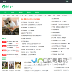 宠物百科